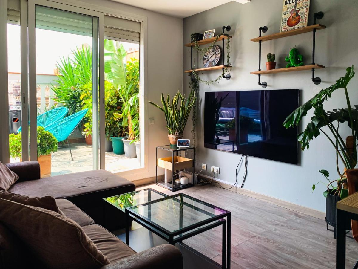 Incredible 2Br Penthouse With Urban Rooftop Garden Barcelona Exteriör bild