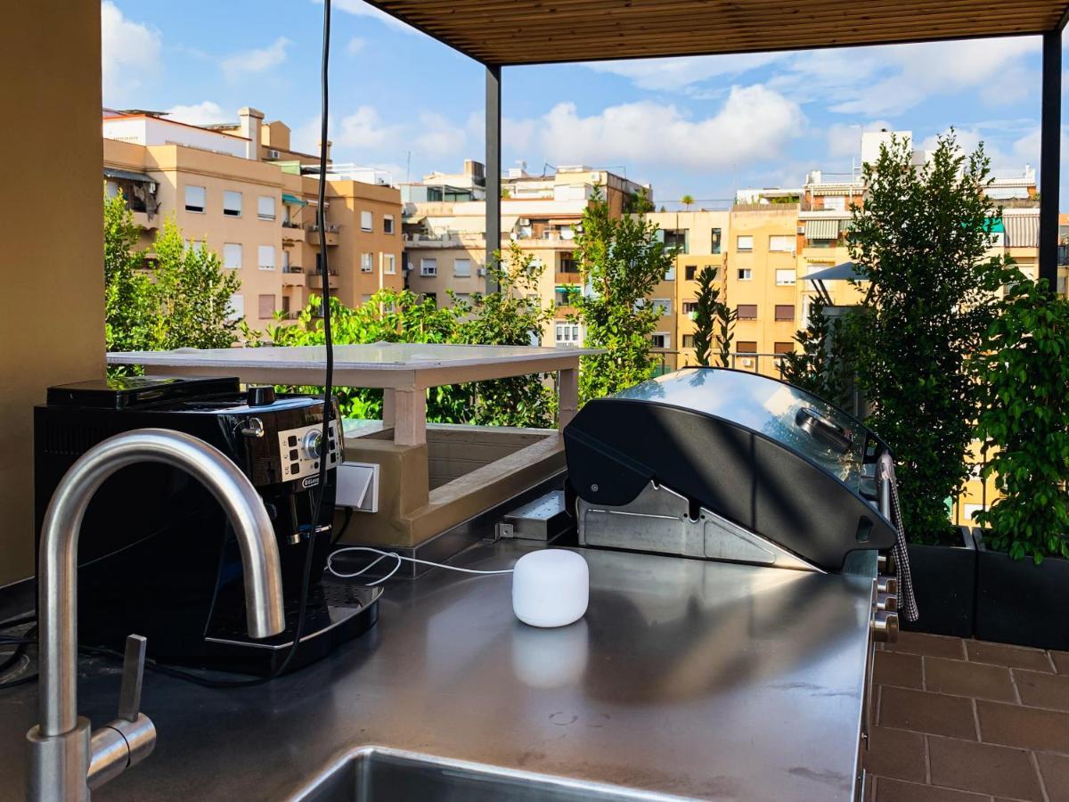 Incredible 2Br Penthouse With Urban Rooftop Garden Barcelona Exteriör bild